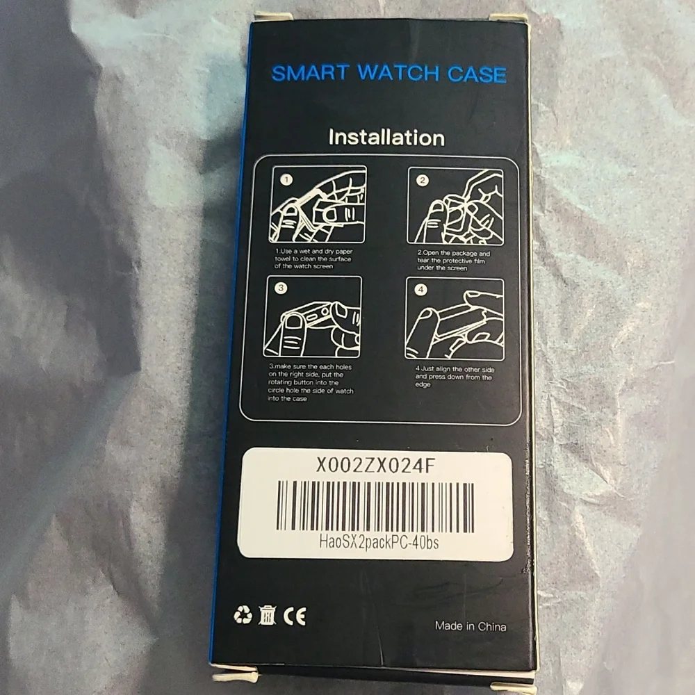 Smart Watch case 2 pack Samsung Galaxy 4 compatible
